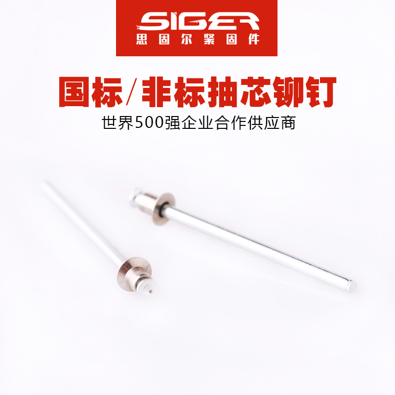 雙面沉頭不銹鋼抽芯鉚釘