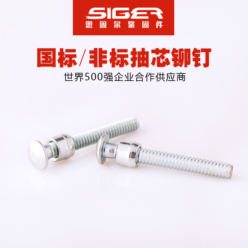 環槽抽芯鉚釘全鐵